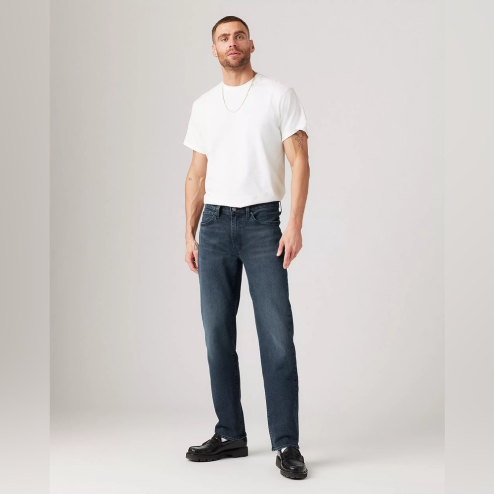 Levi’s Blue 514 Straight Fit Flex Stretch Denim Jeans Men’s Size 32x32